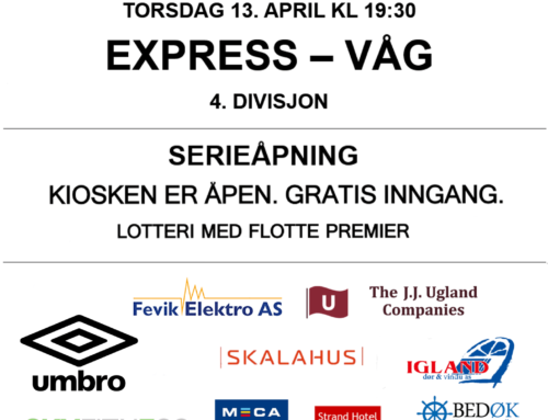 Seriestart i 4. divisjon, Express – Våg