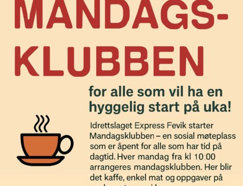 Velkommen til Mandagsklubben!