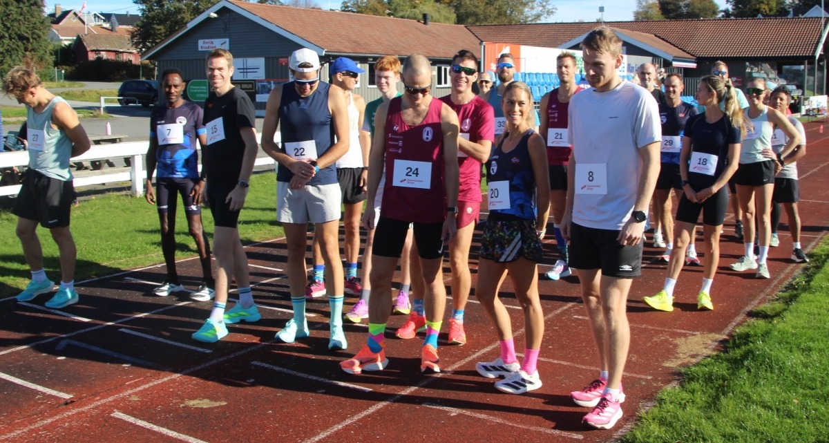 22 løbere parat til 10.000 m